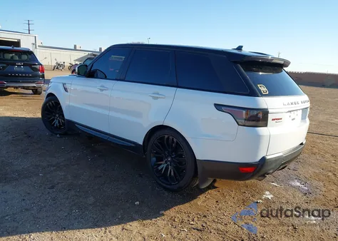 2016 Land Rover Range Rover Sport 3.0L V6 Supercharged Hse z USA, uszkodzony, nr VIN SALWR2VF0GA636102